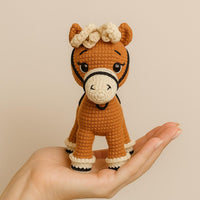 Mini Amigurumi Horse Crochet Pattern – Step-by-Step PDF Tutorial