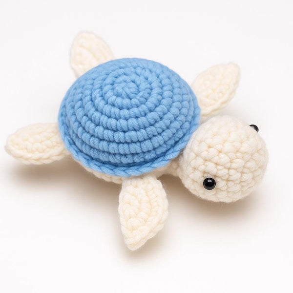 Amigurumi Turtle Pattern – Seamless, Beginner-Friendly PDF Tutorial/ Baby shower turtle gift