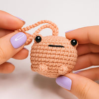 Crochet Frog Keychain Pattern: Beginner-Friendly Amigurumi (PDF Pattern)