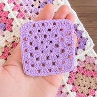 Crochet Granny Square Pattern: Classic Motif PDF Tutorial (Digital Download)