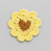 Heart Coaster Crochet Pattern: Easy Petal Edging (PDF Digital Download)