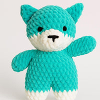 Amigurumi Fox Crochet Pattern: Velvet Plush Toy Tutorial (PDF)