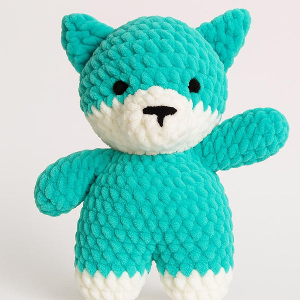 Amigurumi Fox Crochet Pattern: Velvet Plush Toy Tutorial (PDF)
