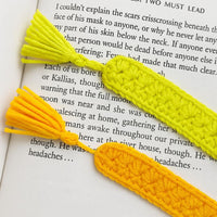 Crochet Bookmark Pattern: Easy Tassel Design (PDF Tutorial)