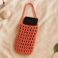 Crochet Mesh Phone Bag Pattern – Beginner PDF Tutorial