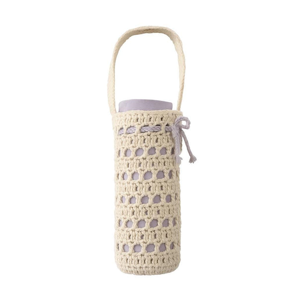 Crochet Mesh Water Bottle Bag Pattern – Beginner-Friendly PDF Tutorial