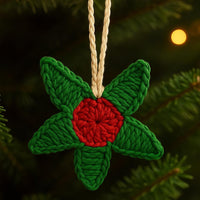 Crochet Star Pattern: Raffia Ornament, Keychain, Bag Charm (PDF Download)