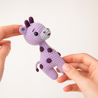 Amigurumi Giraffe Keychain/ PDF Crochet Pattern (No-Sew, Beginner Friendly)/ Instant PDF /  • Easy& Quick
