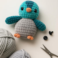Crochet Penguin Amigurumi Pattern: Beginner-Friendly PDF (No-Sew Design)