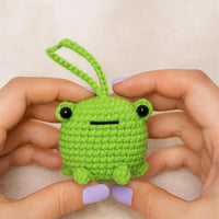 Crochet Frog Keychain Pattern: Beginner-Friendly Amigurumi (PDF Pattern)