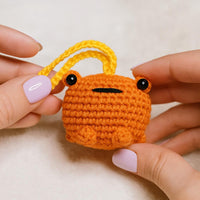 Crochet Frog Keychain Pattern: Beginner-Friendly Amigurumi (PDF Pattern)