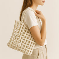 Crochet Tote Bag PDF Pattern: Market Beach Bag