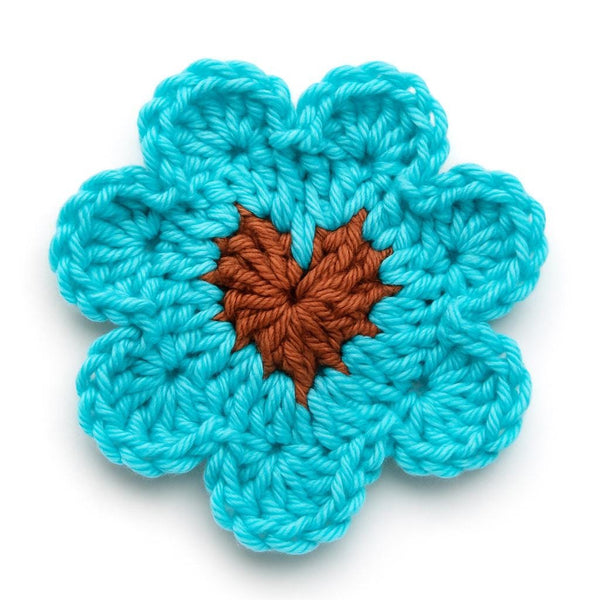 Heart Coaster Crochet Pattern: Easy Petal Edging (PDF Digital Download)