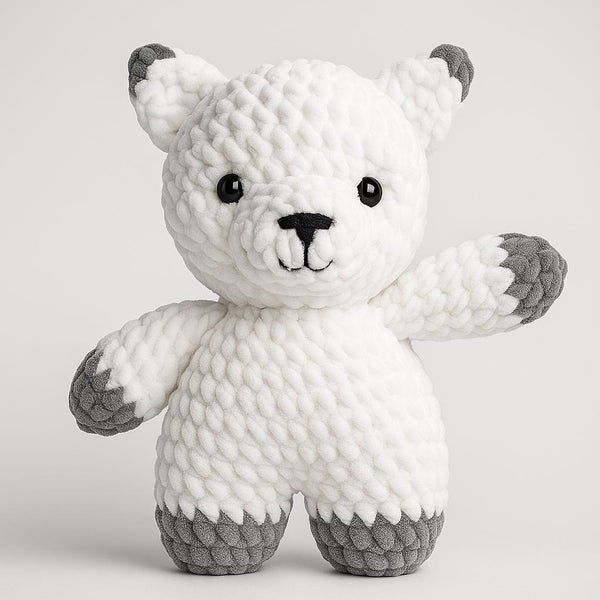 Amigurumi Fox Crochet Pattern: Velvet Plush Toy Tutorial (PDF)