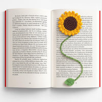 Amigurumi Sunflower Bookmark – Crochet PDF Pattern (Handmade & Beginner Friendly)