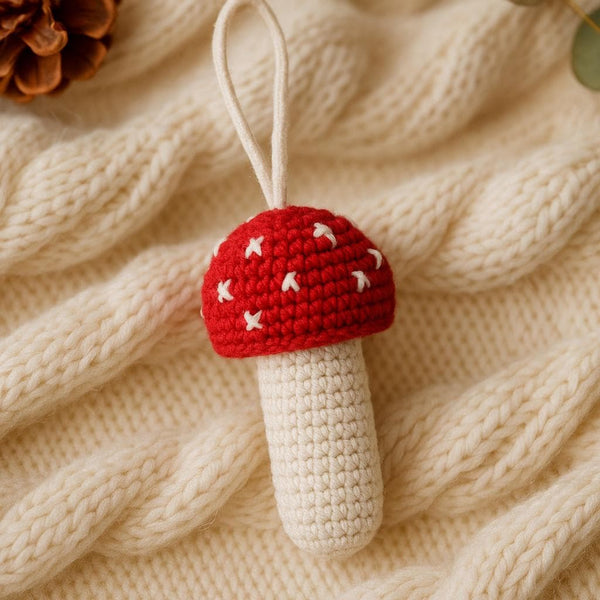 Mushroom Lip Balm Case PDF : Sliding Cap, Bag Cord, Beginner–Intermediate