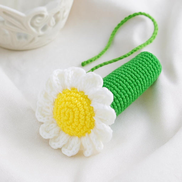Lighter Case PDF : Beginner Crochet Pattern with Flower Cap