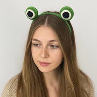 Crochet Frog Crown PDF Pattern: Beginner-Friendly Kawaii Accessory