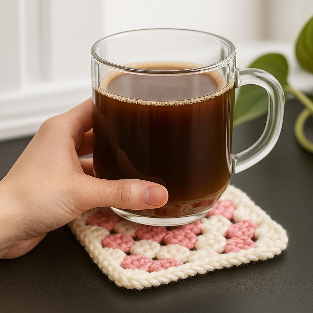 Classic Granny Square Crochet Pattern/  PDF Tutorial (with Color Changes)
