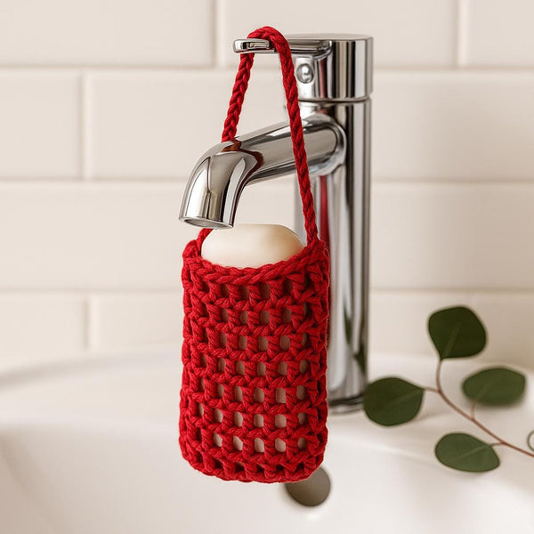 Crochet Mesh Phone Bag Pattern – Beginner PDF Tutorial