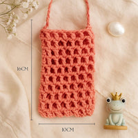 Crochet Mesh Phone Bag Pattern – Beginner PDF Tutorial