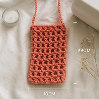 Crochet Mesh Phone Bag Pattern – Beginner PDF Tutorial