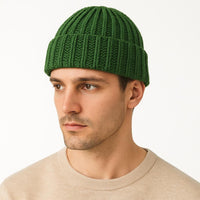 Beanie Crochet Pattern: Stretchy Hat with Foldable Brim (PDF Pattern)