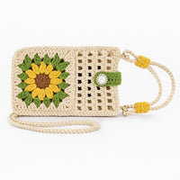 Crochet Flower Bag Pattern: Vintage-Style Purse PDF Tutorial (Beginner Friendly)
