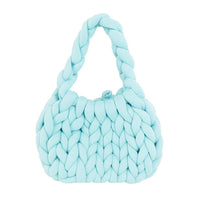 Chunky Knit Bag Pattern: Beginner-Friendly Hand Knitting Tutorial (PDF)