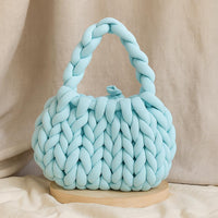 Chunky Knit Bag Pattern: Beginner-Friendly Hand Knitting Tutorial (PDF)