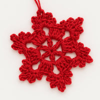 Christmas Crochet Snowflake Pattern: Easy Ornament, Gift Topper (PDF Pattern)