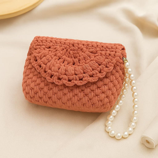 Mini Pouch Crochet PDF Pattern/ Mini Coin/Earbud Case/ Spike (Drop) Stitch/ Beginner Friendly