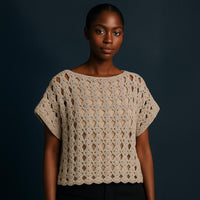 Mesh Top Crochet Pattern PDF –  Instant Download