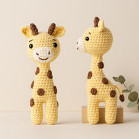 Amigurumi Giraffe Keychain/ PDF Crochet Pattern (No-Sew, Beginner Friendly)/ Instant PDF /  • Easy& Quick