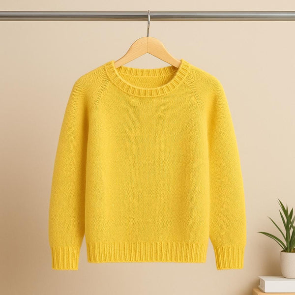 One-Piece Sweater Knitting Pattern PDF :Instant Download