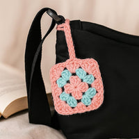 Mini Granny Pouch PDF – Earbud/Lipstick Case, 2 Squares, Loop & Strap