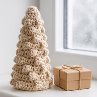 Bobble Christmas Tree Crochet Pattern: Super Bulky Cone Cover (PDF)