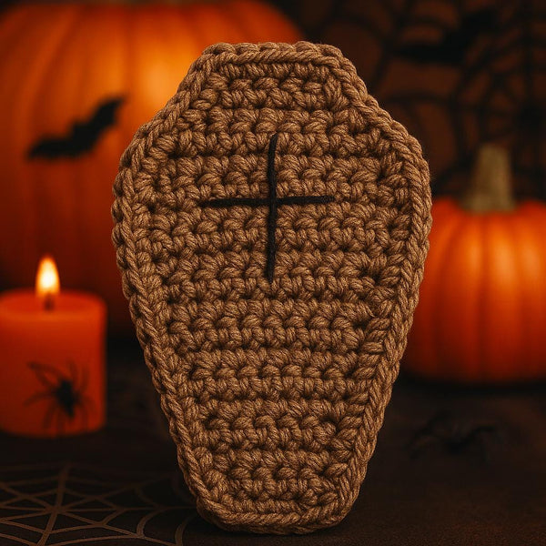Halloween  Coaster / Garland Bunting Crochet Pattern PDF : Beginner Friendly, US Terms, Instant Download