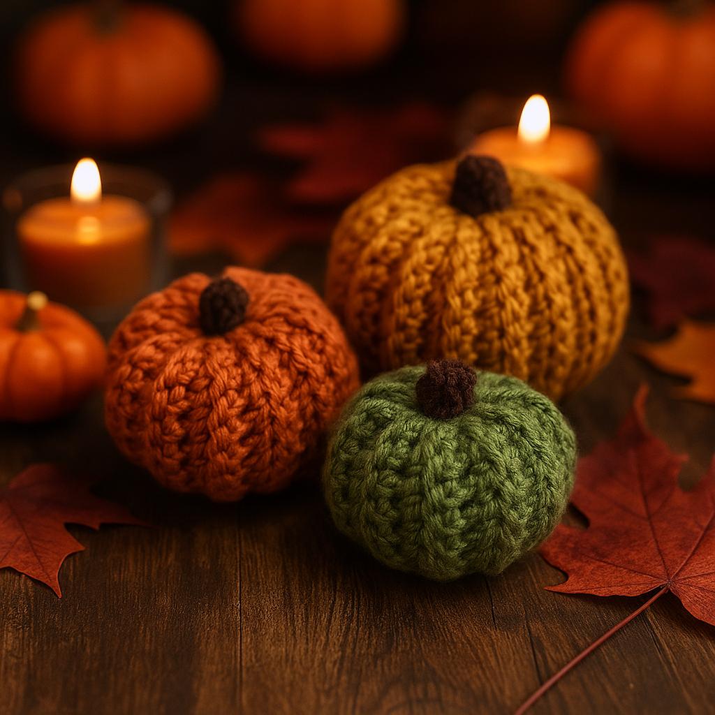 Crochet Mini Pumpkin Pattern: Beginner Friendly Fall Decor (PDF Pattern)