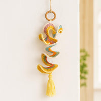 Crochet Wind Spinner Pattern: Easy Spiral Mobile, Balcony Decor (PDF Pattern)