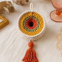 Crochet Wind Spinner Pattern: Easy Spiral Mobile, Balcony Decor (PDF Pattern)