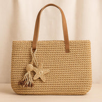 Paper Raffia Crochet Tote Bag Pattern: Beginner-Intermediate (PDF)