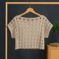 Mesh Top Crochet Pattern PDF –  Instant Download