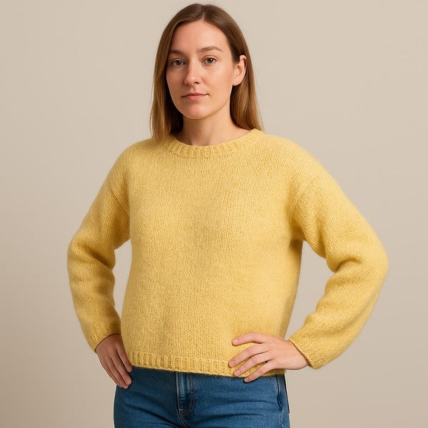 One-Piece Sweater Knitting Pattern PDF :Instant Download