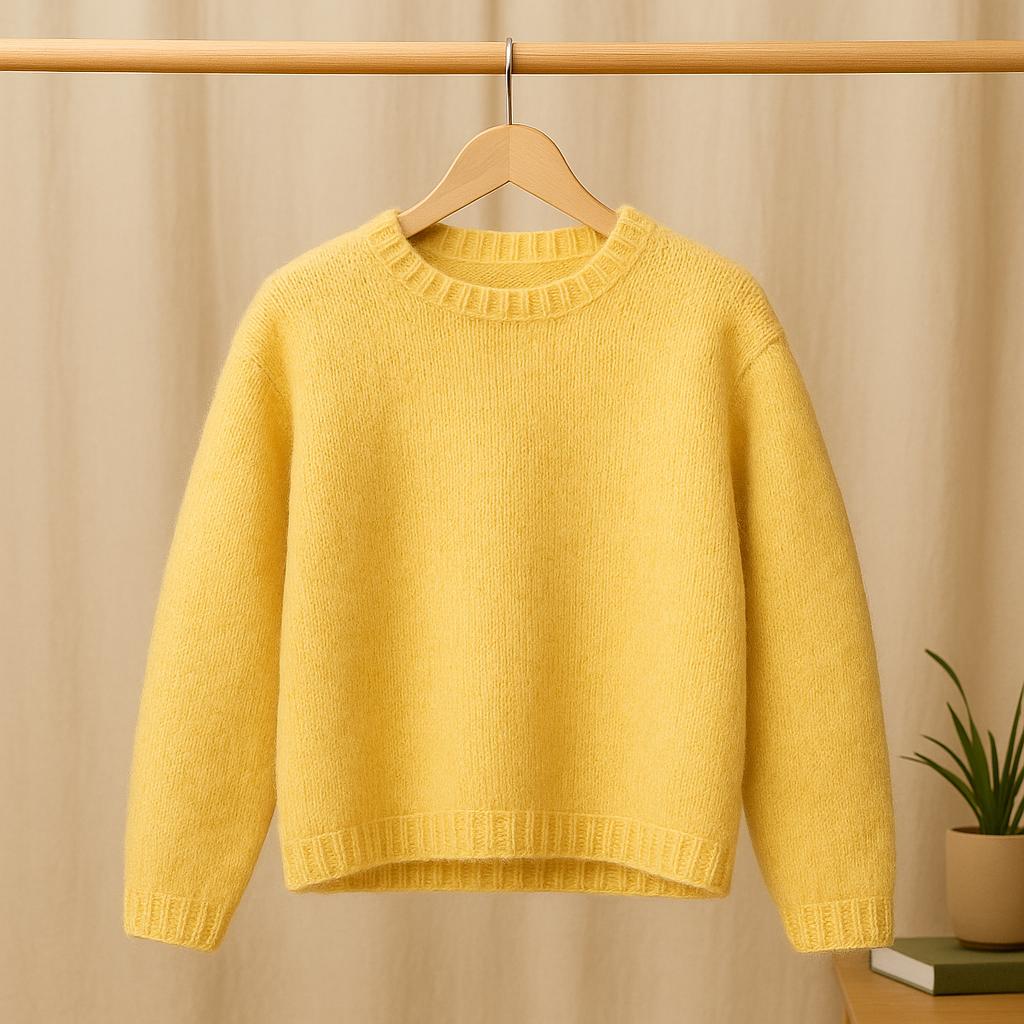 One-Piece Sweater Knitting Pattern PDF :Instant Download