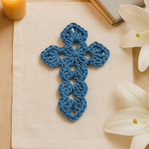 Crochet Cross Pattern: Beginner Friendly Ornament (PDF Pattern)