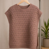 Lace Knit Sweater Pattern: Alize Angora, Size 38-40 (PDF Pattern)