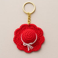 Crochet Hat Keychain Pattern: Mini Amigurumi Beanie, Beginner Project (PDF Pattern)