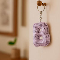 Crochet Letter B Keychain Pattern: Beginner Amigurumi Alphabet Charm (PDF)