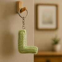 Crochet Letter L Keychain Pattern: Beginner Friendly Alphabet Charm (PDF Pattern)